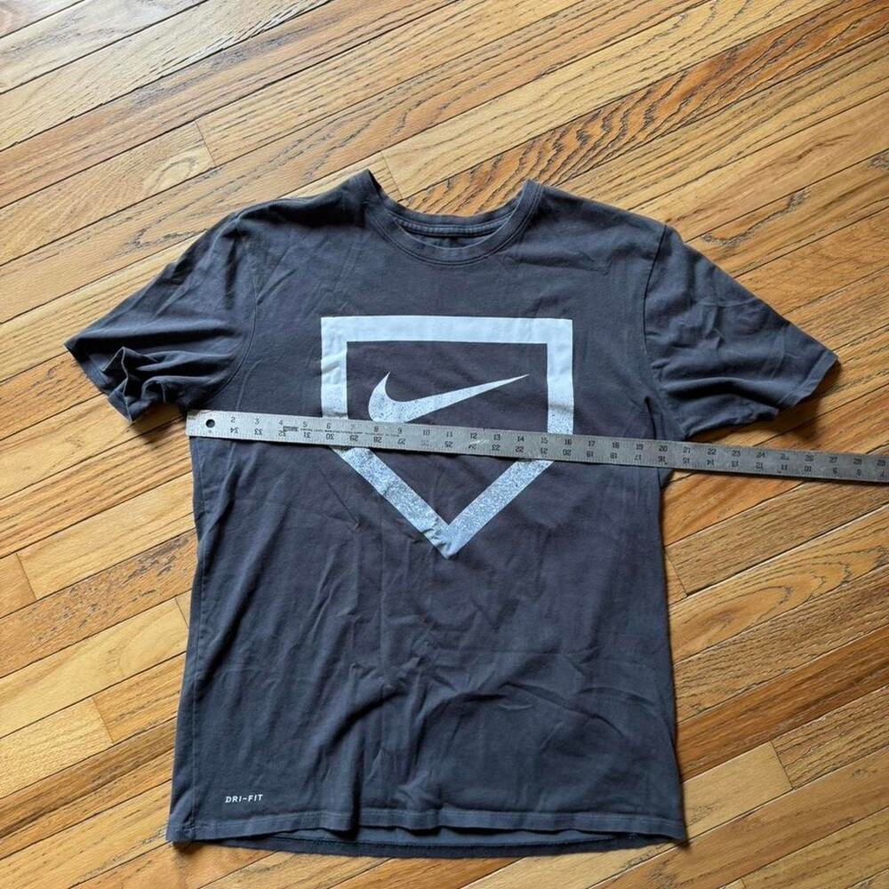 Nike black dri fit graphic tee